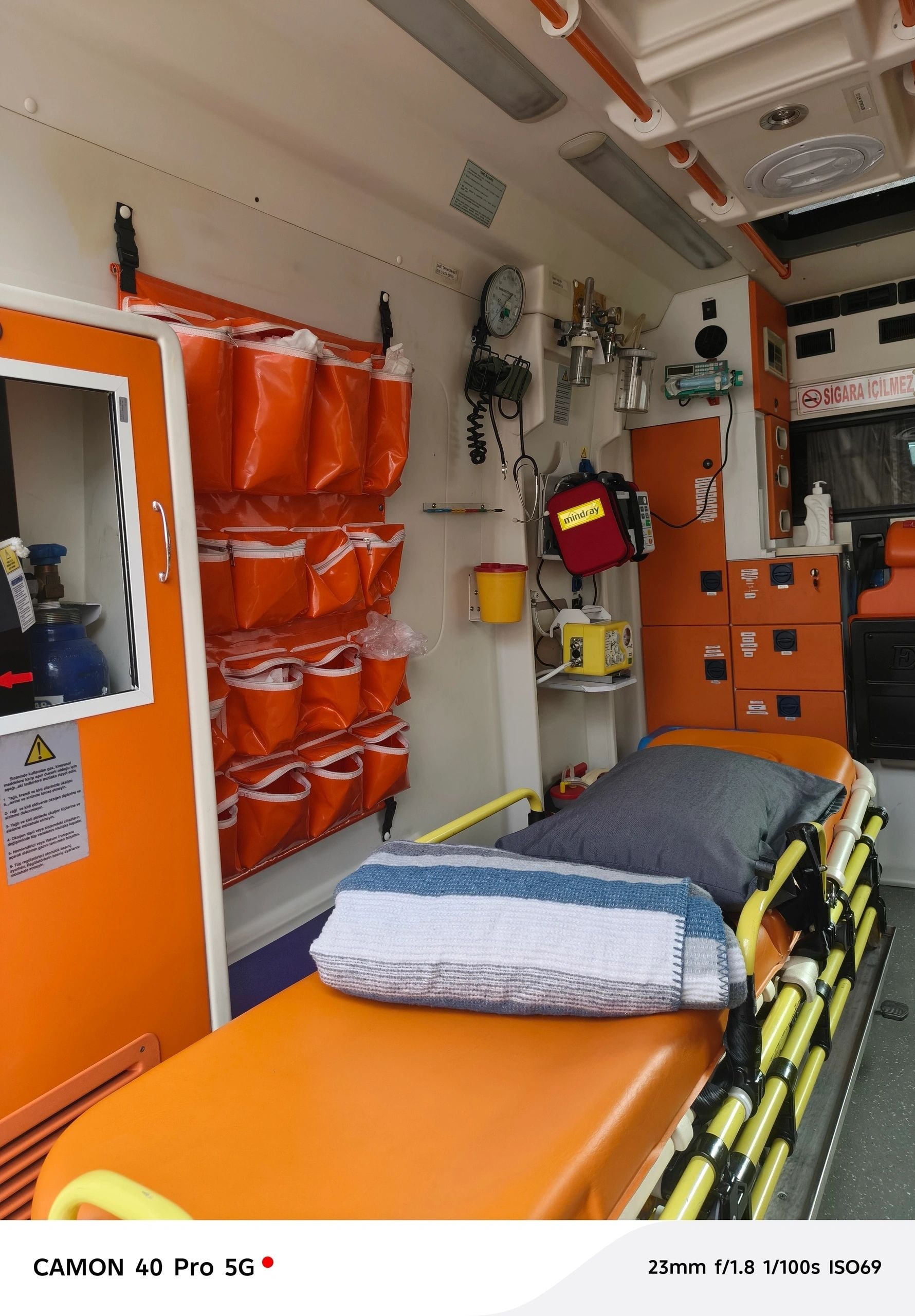 Ambulans iç donanımı